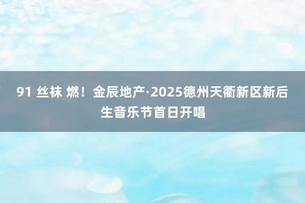 91 丝袜 燃！金辰地产·2025德州天衢新区新后生音乐节首日开唱